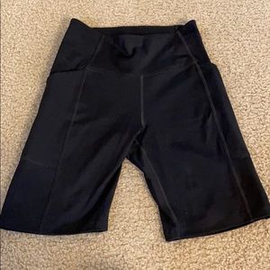 Girlfriend Collective pocket bike shorts
